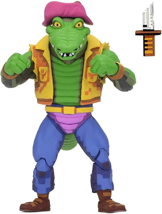 NECA Teenage Mutant Ninja Turtles: Turtles in Time - 7" Scale Action Figure - Leatherhead - Figurio