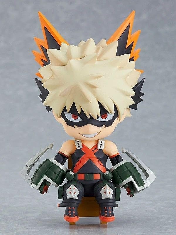 Good Smile My Hero Academia: Katsuki Bakugo Nendoroid Swacchao! Action Figure,Multicolor,TY12562 - Figurio