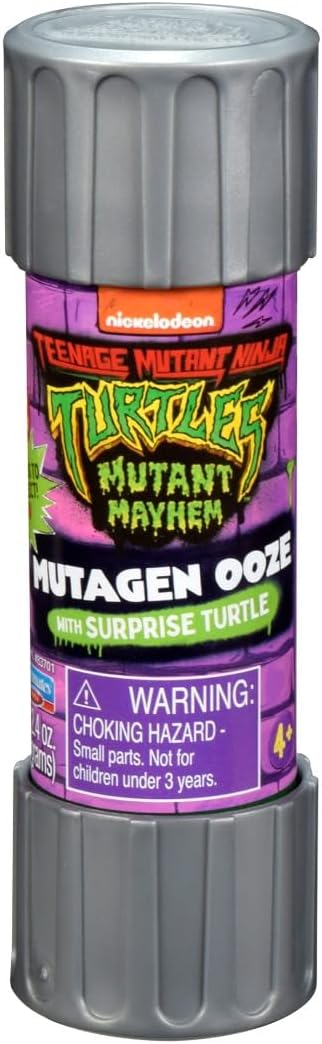 Teenage Mutant Ninja Turtles Mutant Mayhem Mutagen Ooze Surprise Turtle Mystery Pack, ys/m (83700CO) - Figurio