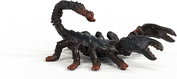 Schleich Wild Life, Insect and Bug Animal Toys for Boys and Girls, Emperor Scorpion Toy Figurine, Ages 3+ - Figurio