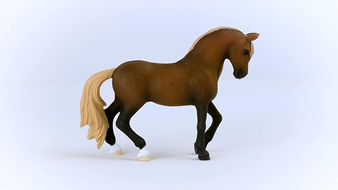 Schleich Horses 2023, Horse Club for Girls and Boys Paso Peruano Stallion Horse Toy Figurine, Ages 5+ - Figurio