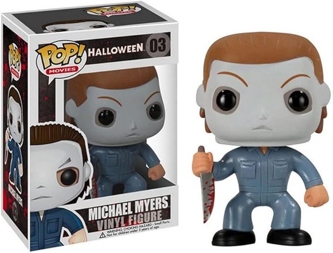 Funko 2296 Pop Movies: Halloween - Michael Myers Action Figure , Blue - Figurio