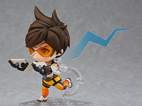 Good Smile Overwatch Tracer (Classic Skin Version) Nendoroid Figure,180 months to 1188 months - Figurio