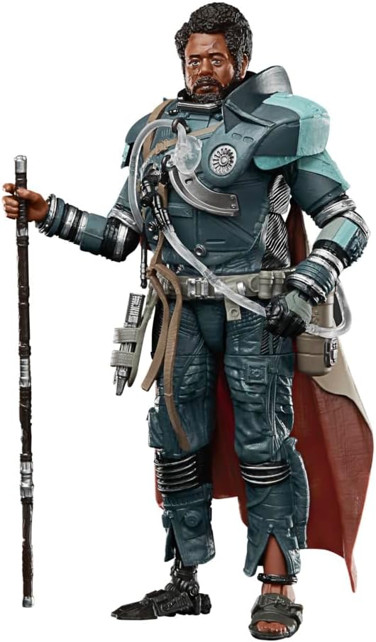 STAR WARS The Black Series Saw Gerrera Toy 6-Inch-Scale Rogue One: A Story Collectible Action Figure,Toys for Kids Ages 4 and Up - Figurio