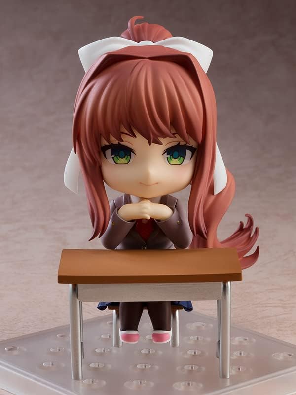 Good Smile Doki Doki Literature Club!: Monika Nendoroid Action Figure, Multicolor - Figurio