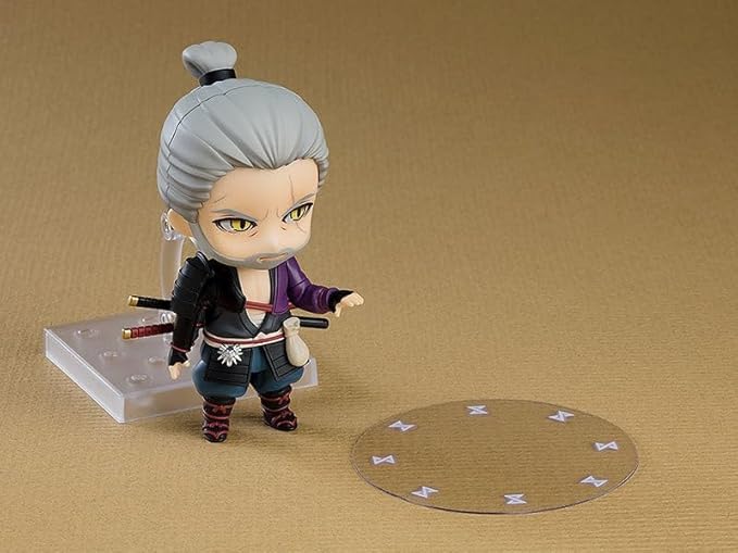 Good Smile The Witcher: Ronin – Geralt (Ronin Ver.) Nendoroid Action Figure,Multicolor - Figurio