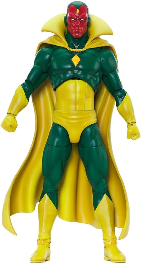 Diamond Select Toys Marvel Select Vision Action Figure, Multicolor 7 inch - Figurio