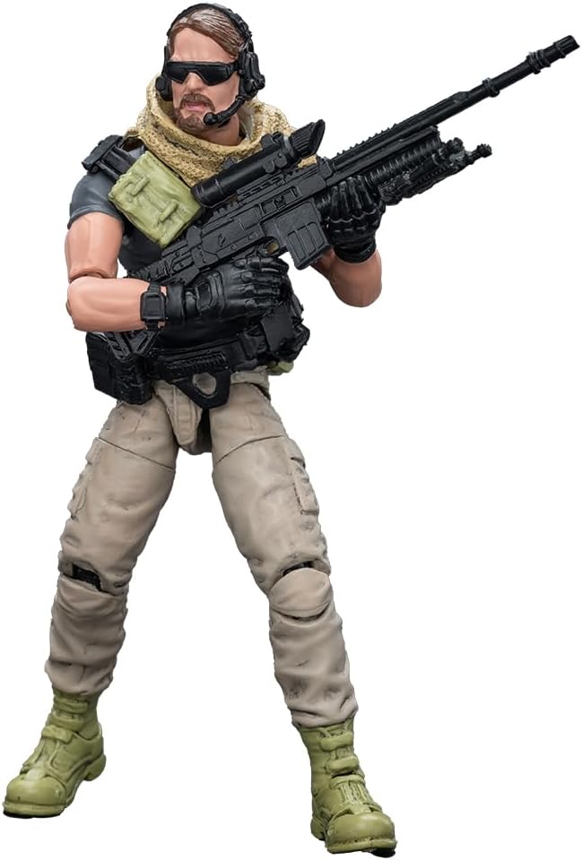 JOYTOY 1/18 Action Figures Sack Mercenaries The Sharpshooter Soldiers Collection Models Christmas Birthday Gifts - Figurio