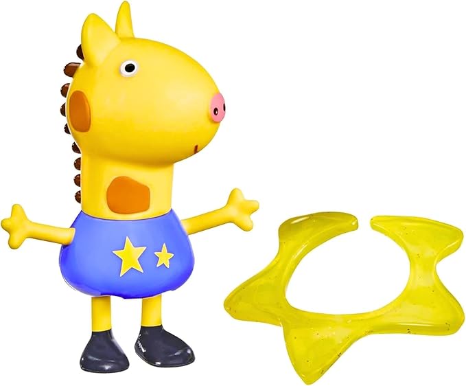 Hasbro Peppa Pig - 3" 8cm Poseable Articulated Figure & Accessory Sets - Danny Dog & Gerald Giraffe - Figurio