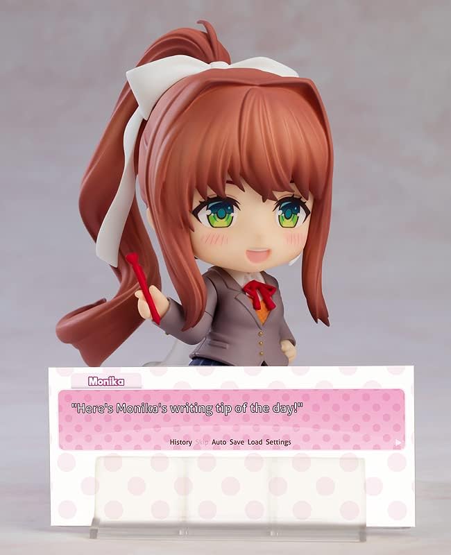 Good Smile Doki Doki Literature Club!: Monika Nendoroid Action Figure, Multicolor - Figurio