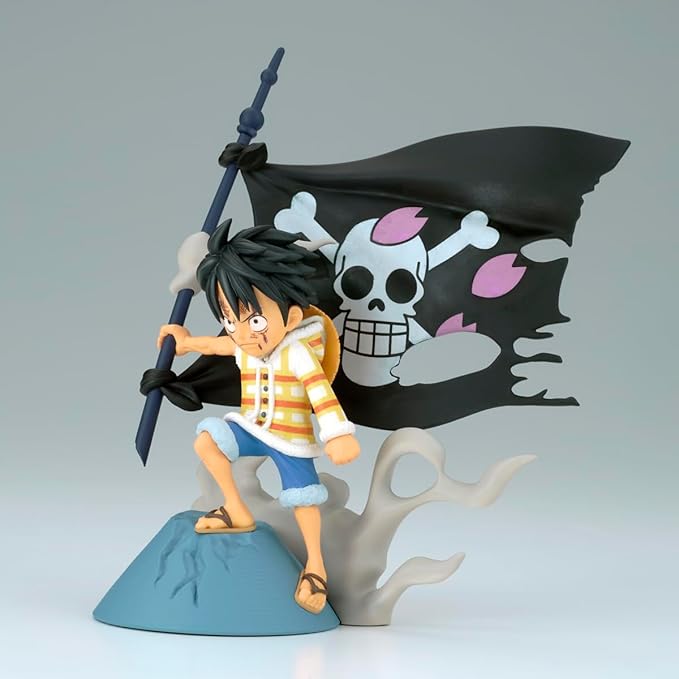 Banpresto - One Piece - Log Stories - Monkey D. Luffy, Bandai Spirits World Collectable Figure - Figurio