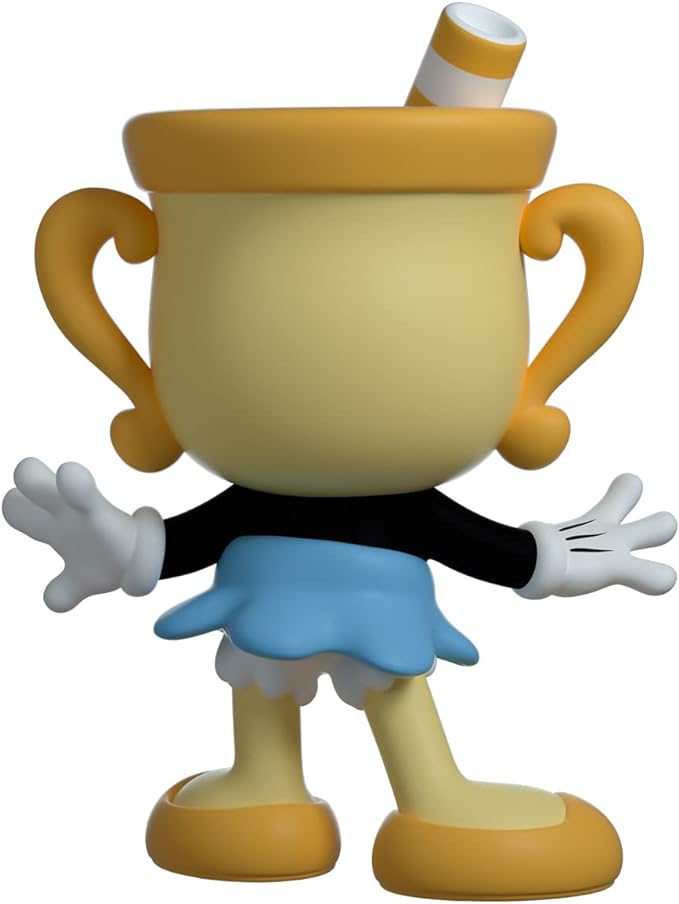 Youtooz Cuphead Ms. Chalice Figure, 4.5" Inch, Cuphead Youtooz Vinyl Figure of Ms Chalice from Youtooz Cuphead Collection - Figurio