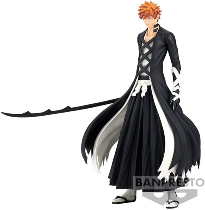 Banpresto - Bleach - Ichigo Kurosaki II, Bandai Spirits Solid and Souls Figure - Figurio