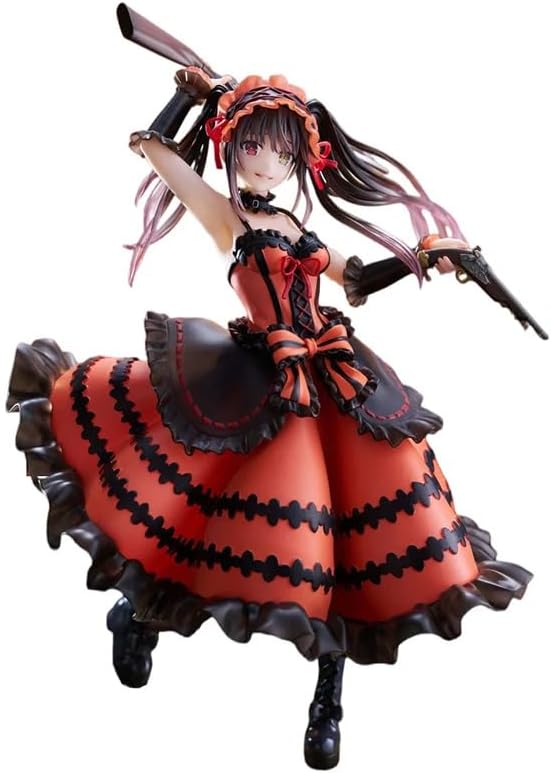 Taito Date A Live IV Kurumi Tokisaki Zafkiel AMP+ Figure, Black - Figurio