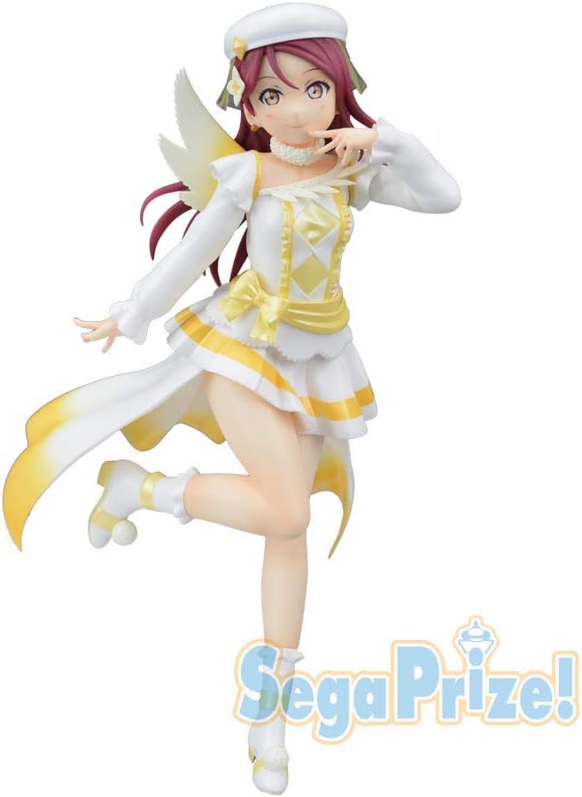 Sega Love Live! Sunshine!! The School Idol Movie Over The Rainbow SPM Super Premium Figure Riko Sakurauchi, 8.6" - Figurio