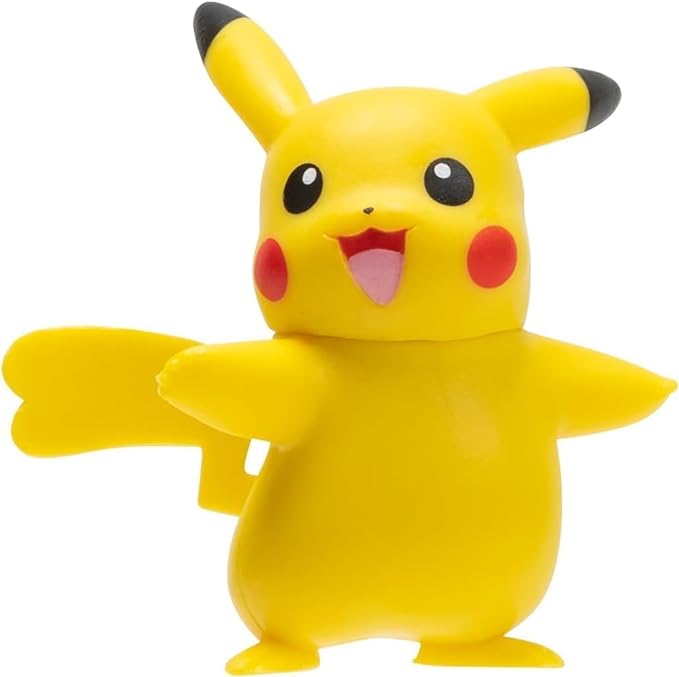 Pokémon Battle Figure 10 Pack - One 4.5-Inch Cinderace Figure Plus Three 3-Inch and Six 2-Inch Battle Figures Including Pikachu (Amazon Exclusive) - Figurio