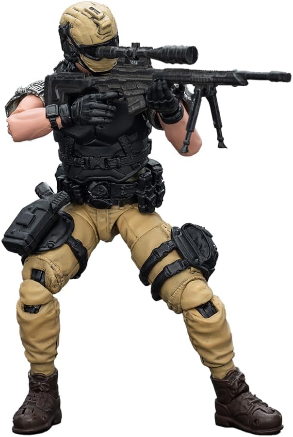 JOYTOY 1/18 Action Figures Kina Mercenaries-The Sniper Ace Soldiers Collection Models Christmas Birthday Gifts - Figurio