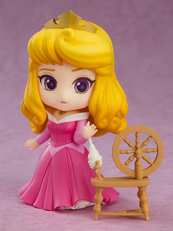 Good Smile Sleeping Beauty: Aurora Nendoroid Action Figure, Multicolor - Figurio