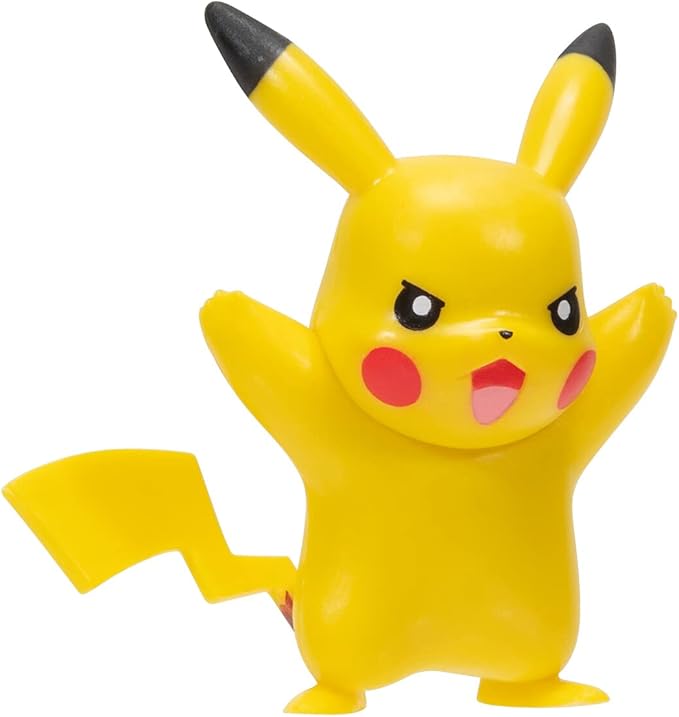 Pokémon PKW2660 - Clip 'n'Go Pokéball - Pikachu & Good Ball, Official Pokéball with Detailed 5 cm Figure - Figurio