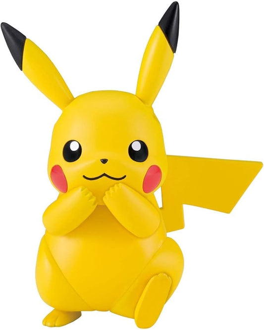 BANDAI SPIRITS Pokemon Plastic Model Collection 41 Select Series Pikachu Color-Coded pre-Plastic - Figurio