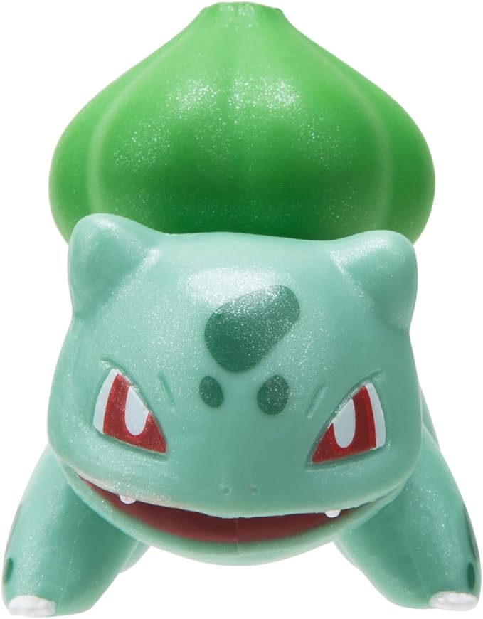 Pokémon Select Evolution 3 Pack - Features 2-Inch Bulbasaur, 3-Inch Ivysaur and 12-Inch Venusaur Battle Figures - Figurio