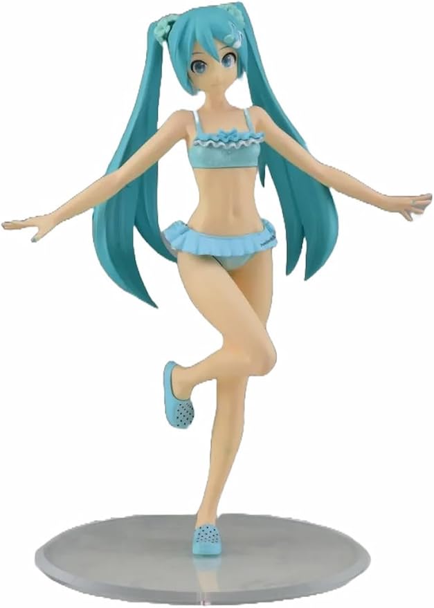 Sega Project Diva Arcade Future Tone Hatsune Miku Super Premium Action Figure Gradation Resort, 8.2" - Figurio