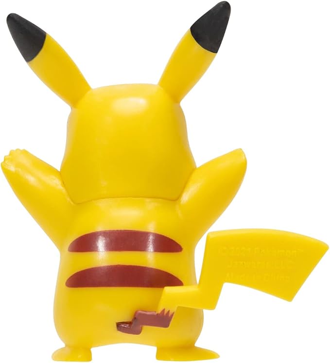 Pokémon PKW2660 - Clip 'n'Go Pokéball - Pikachu & Good Ball, Official Pokéball with Detailed 5 cm Figure - Figurio