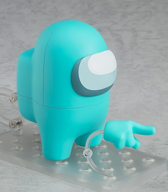 Good Smile Company Among Us: Crewmate (Cyan) Nendoroid Action Figure - Figurio