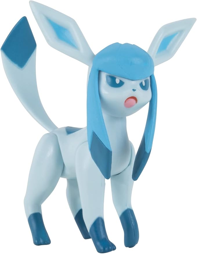 Pokèmon Pokemon PKW0179 3 Pack-Features 2 Bulbasaur, Sneasel & 3-Inch Glaceon Battle Figures-Authentic Details, Multi - Figurio