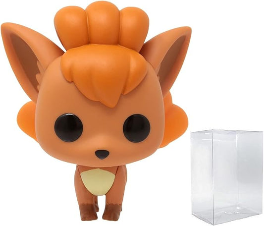 Pokemon - Vulpix Pop! Vinyl Figure (Bundled with Compatible Pop Box Protector Case) - Figurio