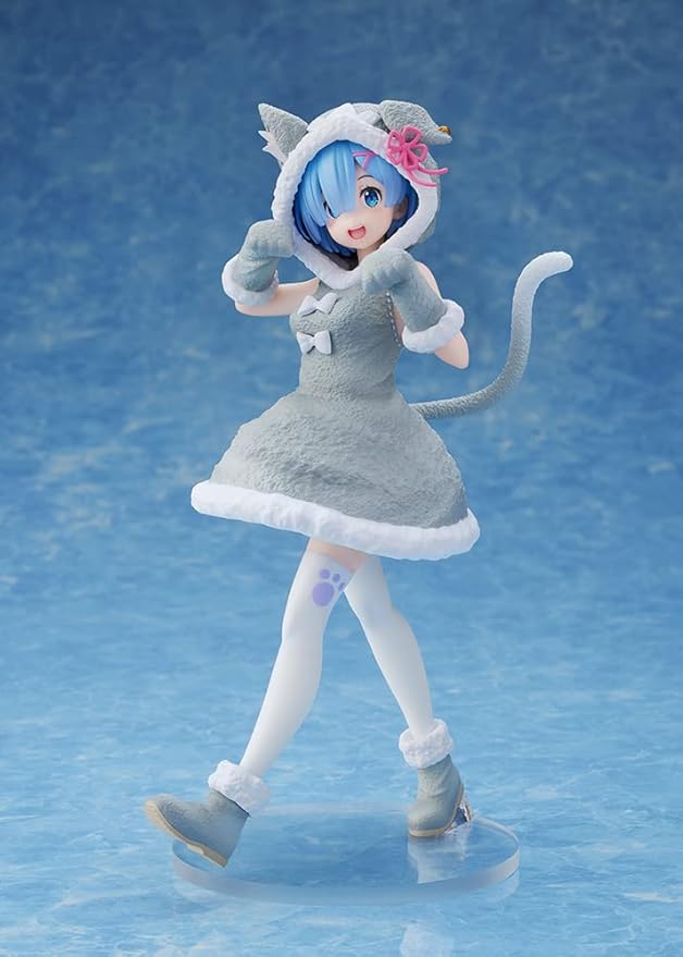 Taito Re:Zero Coreful Figure - Rem ~Puck Image ver~ Prize Figure - Figurio