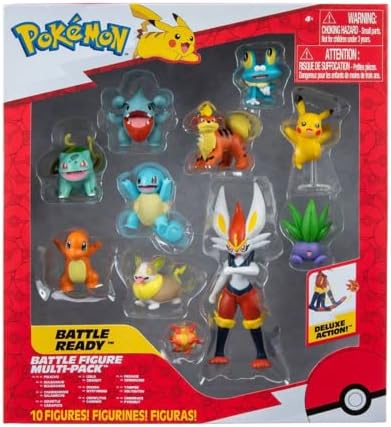 Proxy Pokemon - Battle Figure 10 Pack (PKW2855) - Figurio