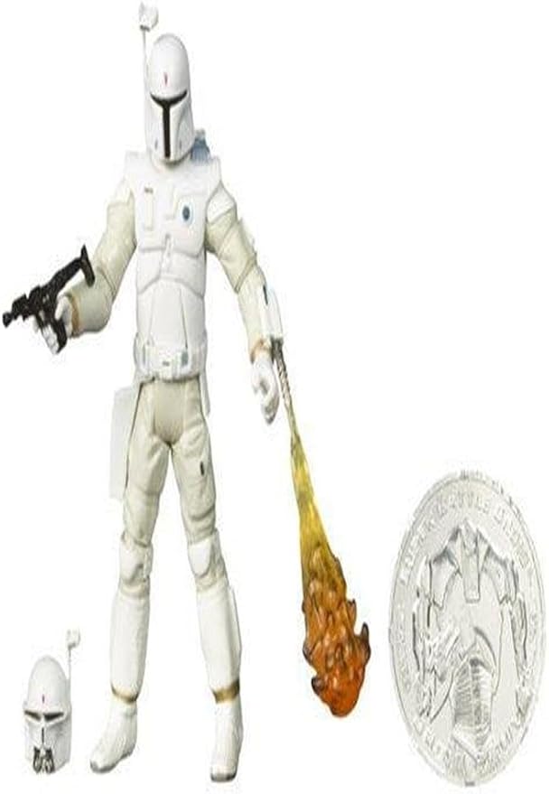 Star Wars 30th Anniversary McQuarrie Concept BOBA FETT Action Figure with Coin #15 (Coin color will vary) - Figurio