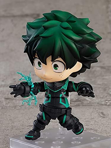 Good Smile My Hero Academia: Izuku Midoriya (Stealth Suit Ver.) Nendoroid Action Figure,Multicolor - Figurio