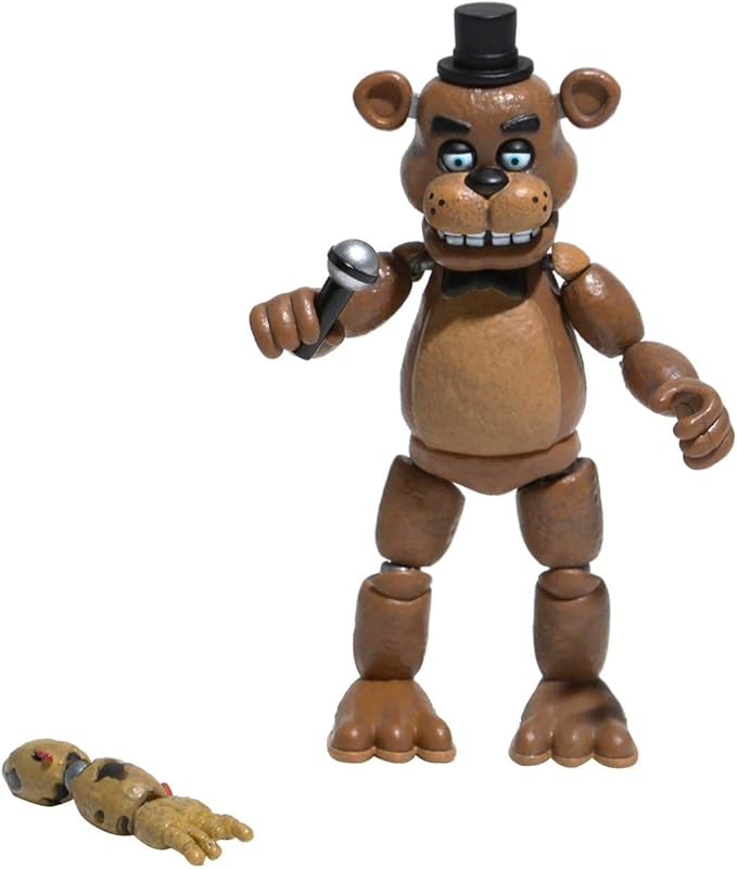 Funko 5" Articulated Action Figure: Five Nights at Freddy's (FNAF) - Freddy Fazbear - Collectible - Gift Idea - Official Merchandise - for Boys, Girls, Kids & Adults - Video Games Fans - Figurio