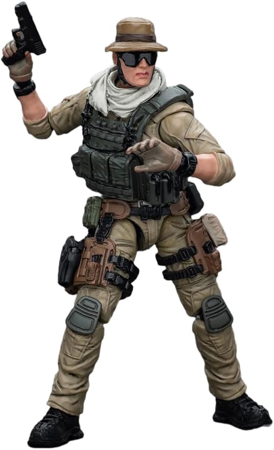 JOYTOY 1/18 Action Figures U.S.Army Delta Assault Squad Sniper Collection Models Christmas Birthday Gifts - Figurio