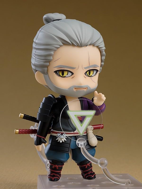 Good Smile The Witcher: Ronin – Geralt (Ronin Ver.) Nendoroid Action Figure,Multicolor - Figurio