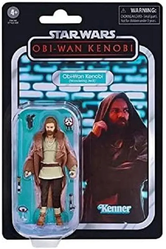 STAR WARS The Vintage Collection OBI-Wan Kenobi (Wandering Jedi) Toy, 3.75-Inch-Scale Figure, Kids Ages 4 and Up, Multicolored, F4474 - Figurio