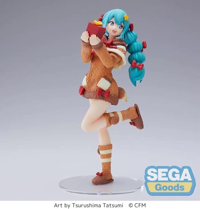 SEGA - Hatsune Miku Series SPM Statue - Hatsune Miku Winter 2022 - Figurio