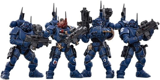 JOYTOY 1/18 Action Figure Warhammer 40,000 ULTRAMARINES INFILTRATORS Set of 4 Figures 4.8inch Collectible Action Figures Kits - Figurio