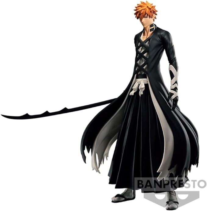 Banpresto - Bleach - Ichigo Kurosaki II, Bandai Spirits Solid and Souls Figure - Figurio