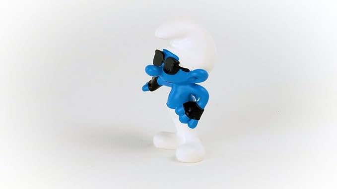 Schleich Smurfs, Collectible Retro Toys and Figurines for All Ages, Vanity Smurf Figure - Figurio