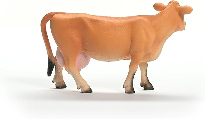 Schleich Farm World New 2024 Farm Animal Jersey Cow Toy Figurine - Figurio