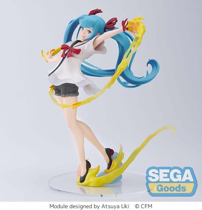 Hatsune Miku Mega 39's Shiny t.r Ver. Fig. 22 cm Hatsune Miku Project Diva figurizma - Figurio