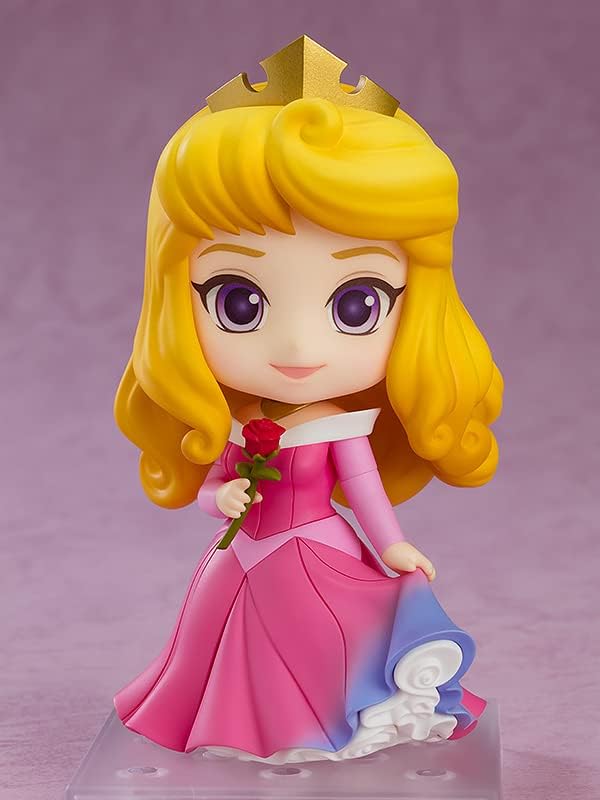 Good Smile Sleeping Beauty: Aurora Nendoroid Action Figure, Multicolor - Figurio