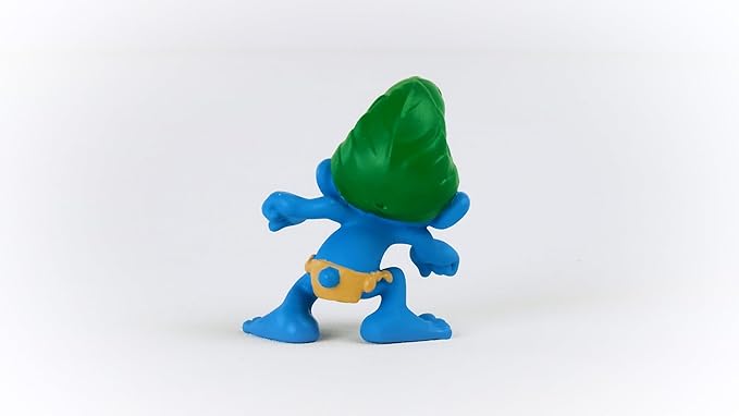 Schleich Smurfs, Collectible Retro Toys and Figurines for All Ages, Wild Smurf Figure - Figurio