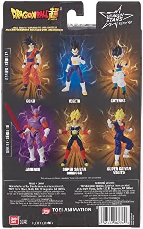 Bandai Dragon Ball Super Dragon Stars Goku Action Figure Set, 3 Pieces - Figurio