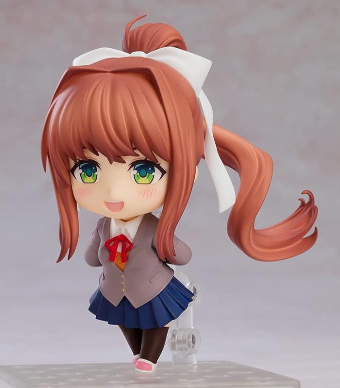 Good Smile Doki Doki Literature Club!: Monika Nendoroid Action Figure, Multicolor - Figurio