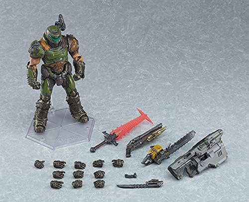 Good Smile Doom Eternal: Doom Slayer Figma Action Figure, Multicolor - Figurio