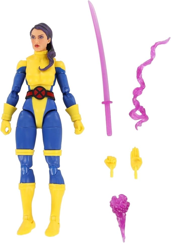 Marvel Legends Series Banshee, Gambit, & Psylocke X-Men 60th Anniversary Action Figure Set, 6-Inch - Figurio